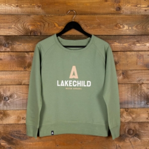 Logo Stack Womens Sweatshirt LAKECHILD