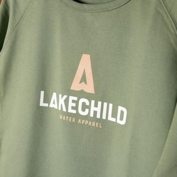 Logo Stack Womens Sweatshirt LAKECHILD