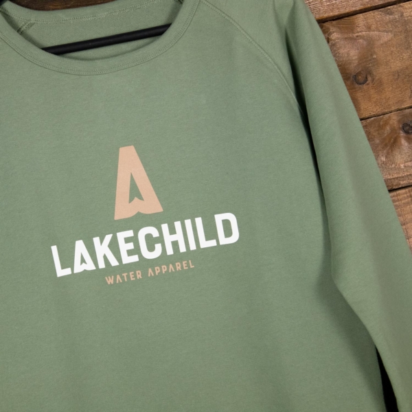 Logo Stack Womens Sweatshirt LAKECHILD