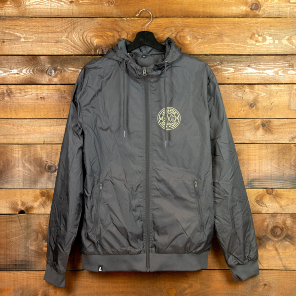 Wakeboard Jacke „Round Badge“ Dark Shadow (Unisex)