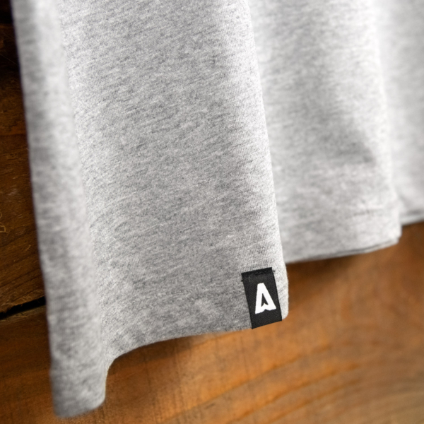 T-Shirt "The Stump" Heather Grey (Männer) – Bild 3