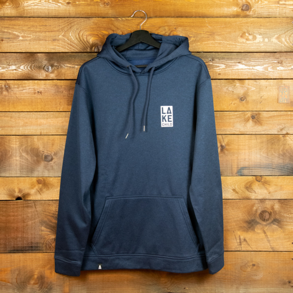 Wakeboard Hoodie „The Stump“ Blue Melange (Unisex)