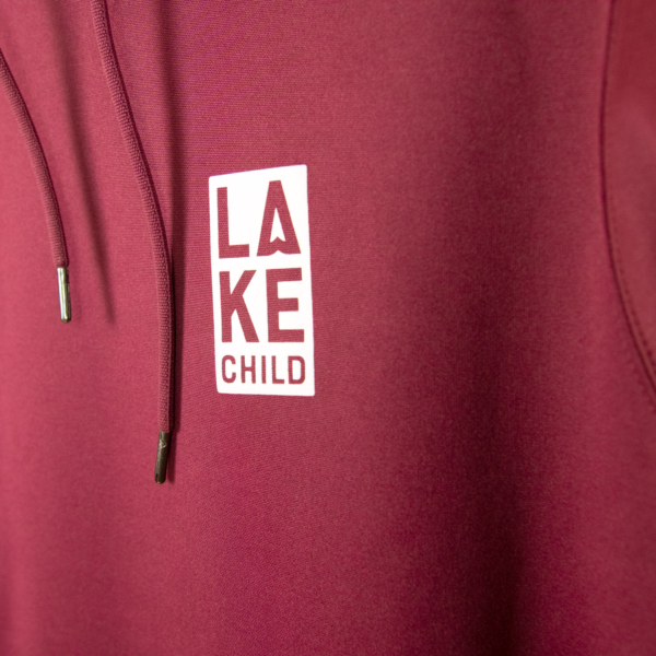 Wakeboard Hoodie „The Stump“ Burgundy (Unisex) – Bild 2