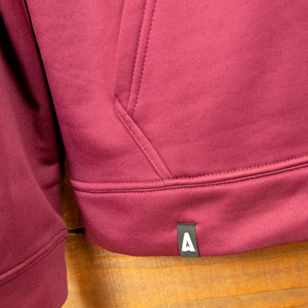Wakeboard Hoodie „The Stump“ Burgundy (Unisex) – Bild 5