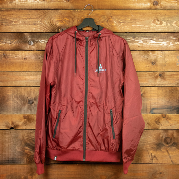 Wakeboard Jacke „We love to Wake“ Burgundy (Unisex)