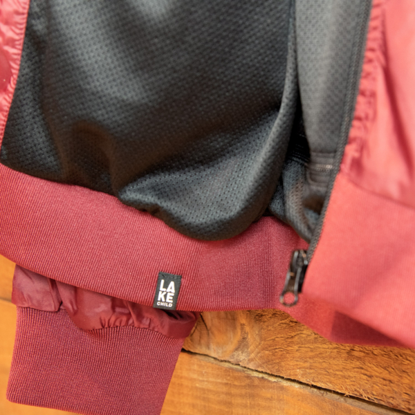 Wakeboard Jacke „We love to Wake“ Burgundy (Unisex) – Bild 5