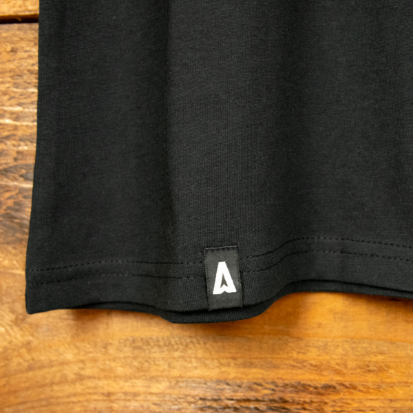 T-Shirt "Front Inside" Schwarz (Frauen) – Bild 5