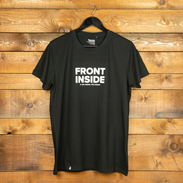 T-Shirt "Front Inside" Schwarz (Männer)