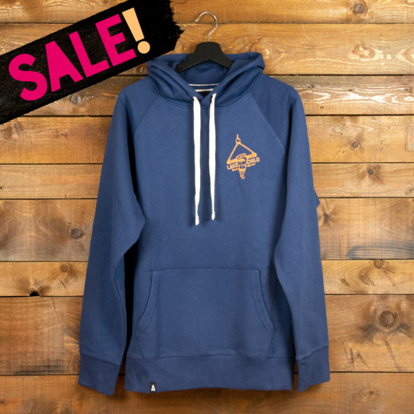 Hoodie "The Stump Chest" Navy (Unisex)