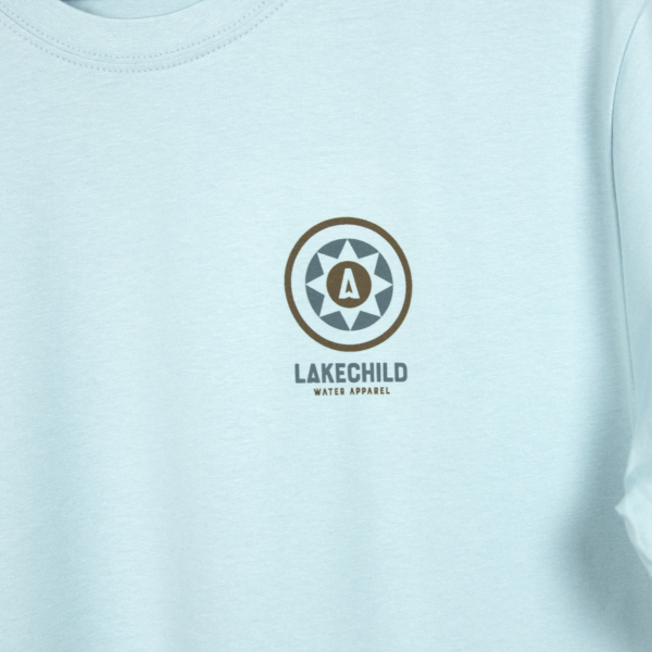T-Shirt „Sunbadge“ Ocean Blue – Bild 2